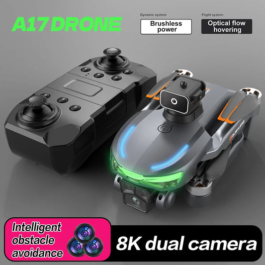 A17 Drone 8K Professional Edition 1km HD Camera Photography Intelligent Obstacle Avoidance RC Quadrotor Toy Aircraft RC Toy